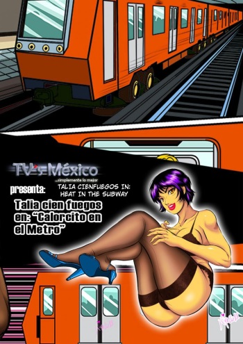 Talia Cienfuegos in: Heat in the Subway cover