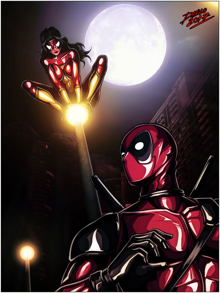 Deadpool destroys Spider-Woman page 2 full