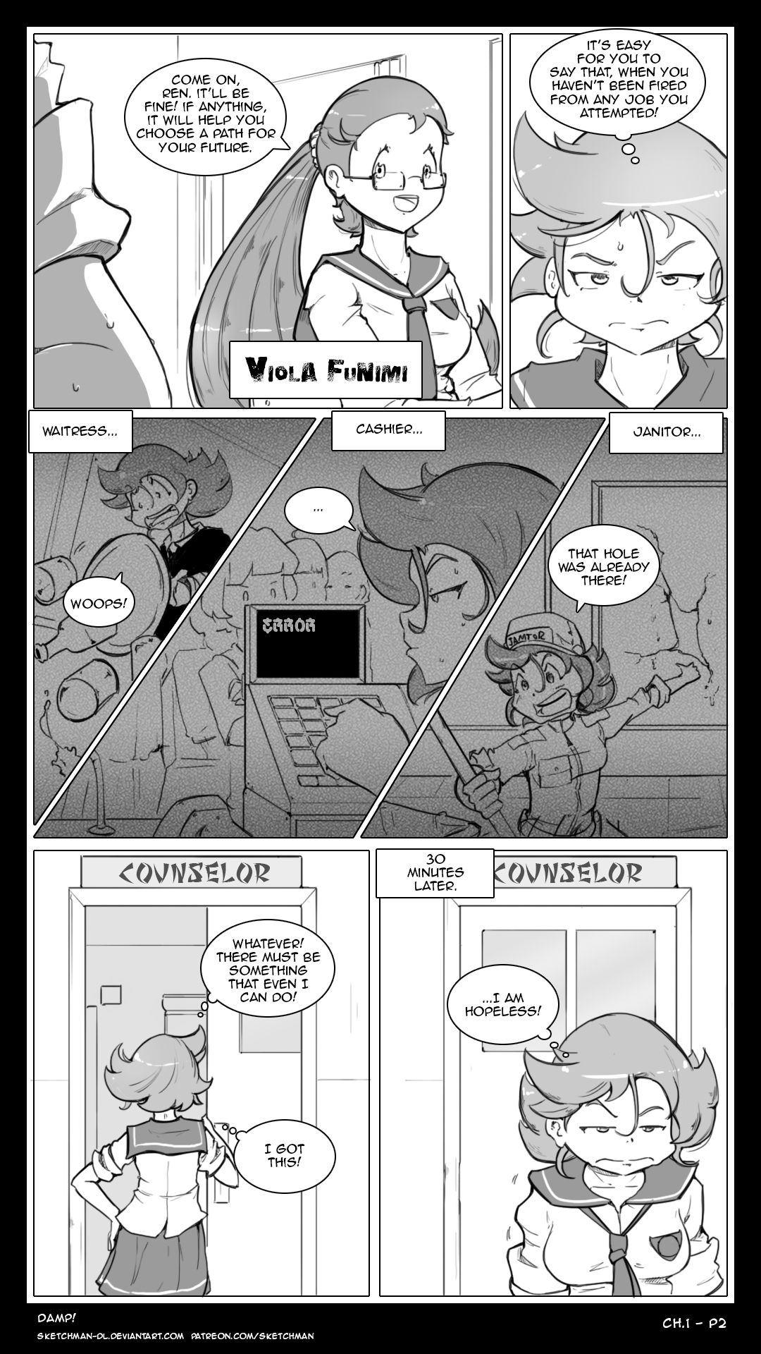 DAMP! chapter 1 page 3 full