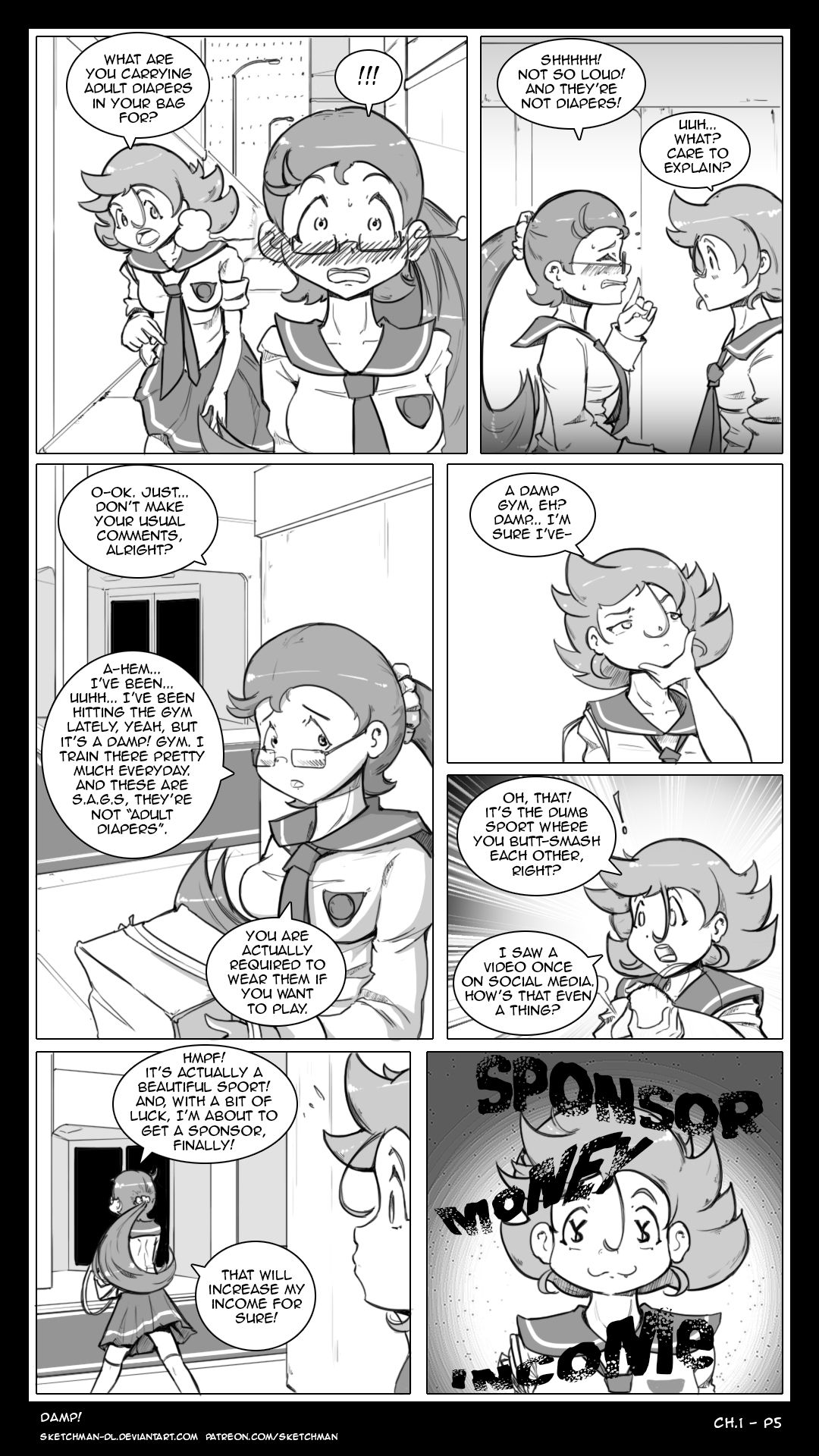 DAMP! chapter 1 page 6 full