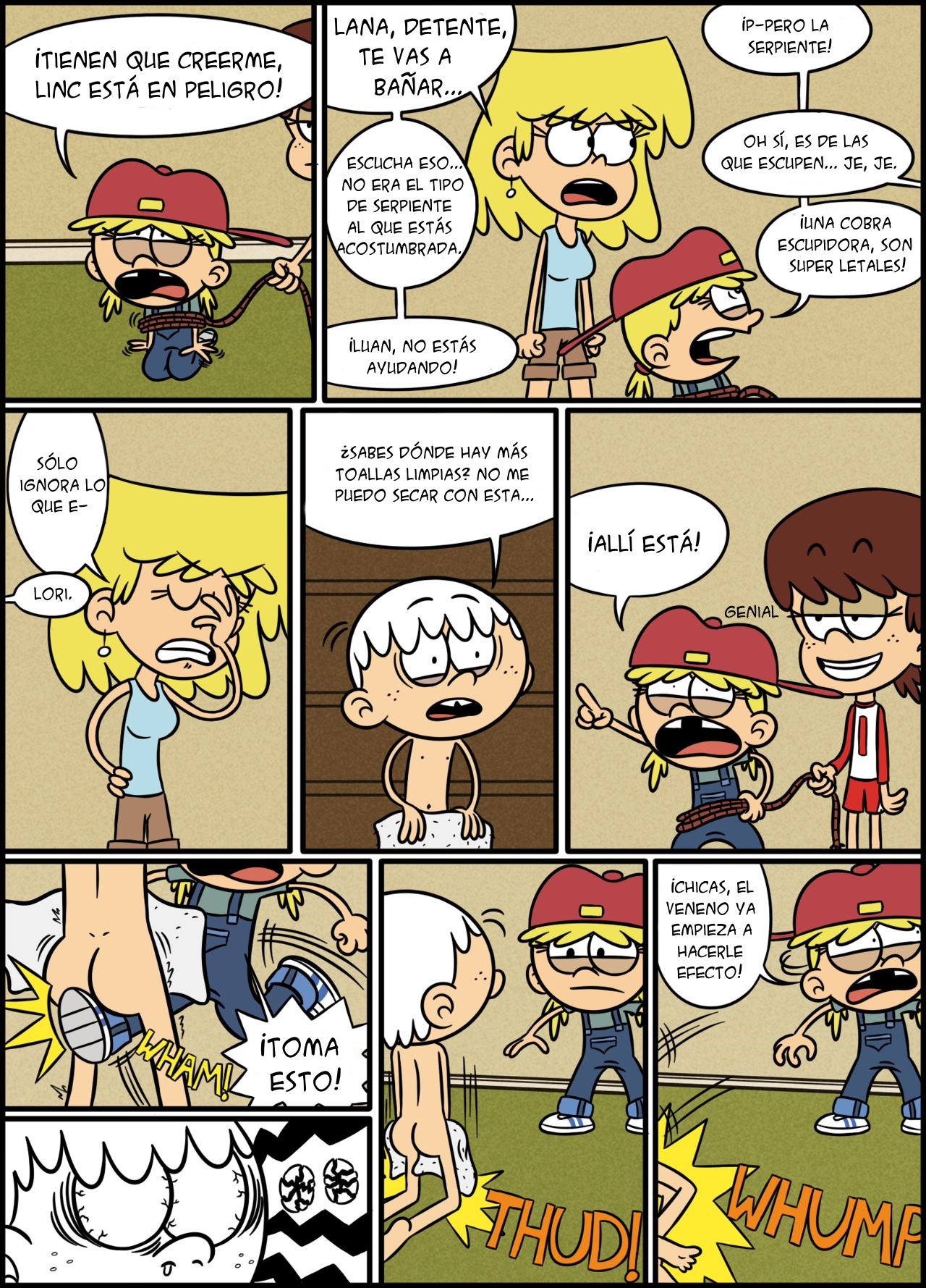Don't Wake The Snake  -  Complete page 5 full