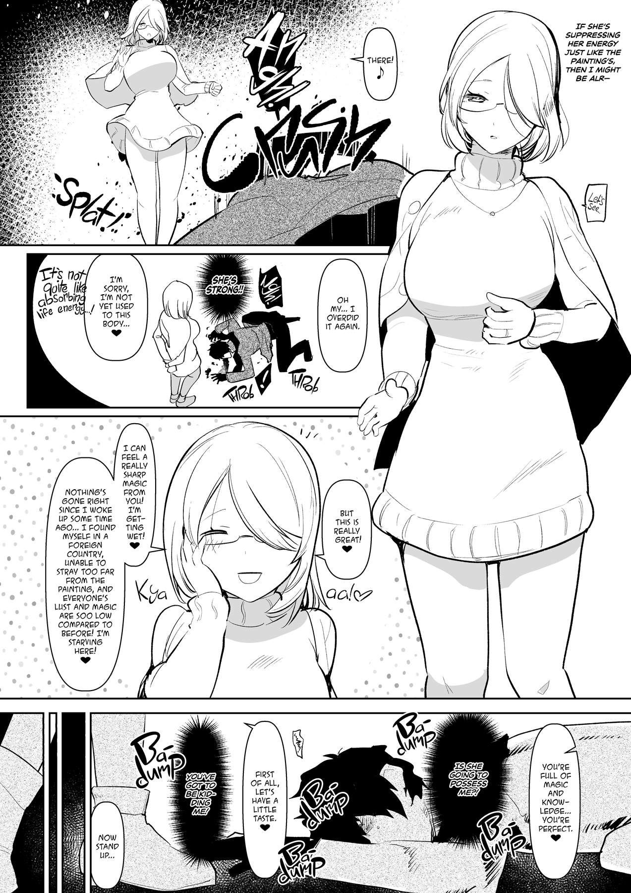 That Time When I, an Exorcist, Lost to Futanari Demon Cock... page 9 full