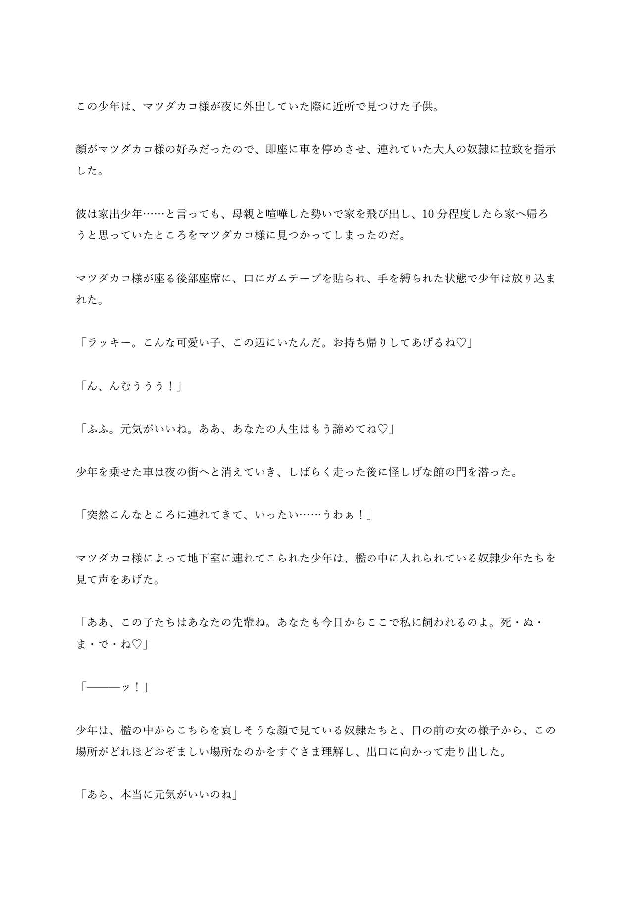 Translations of Matsuda Kako-sama's illustration's novels page 10 full