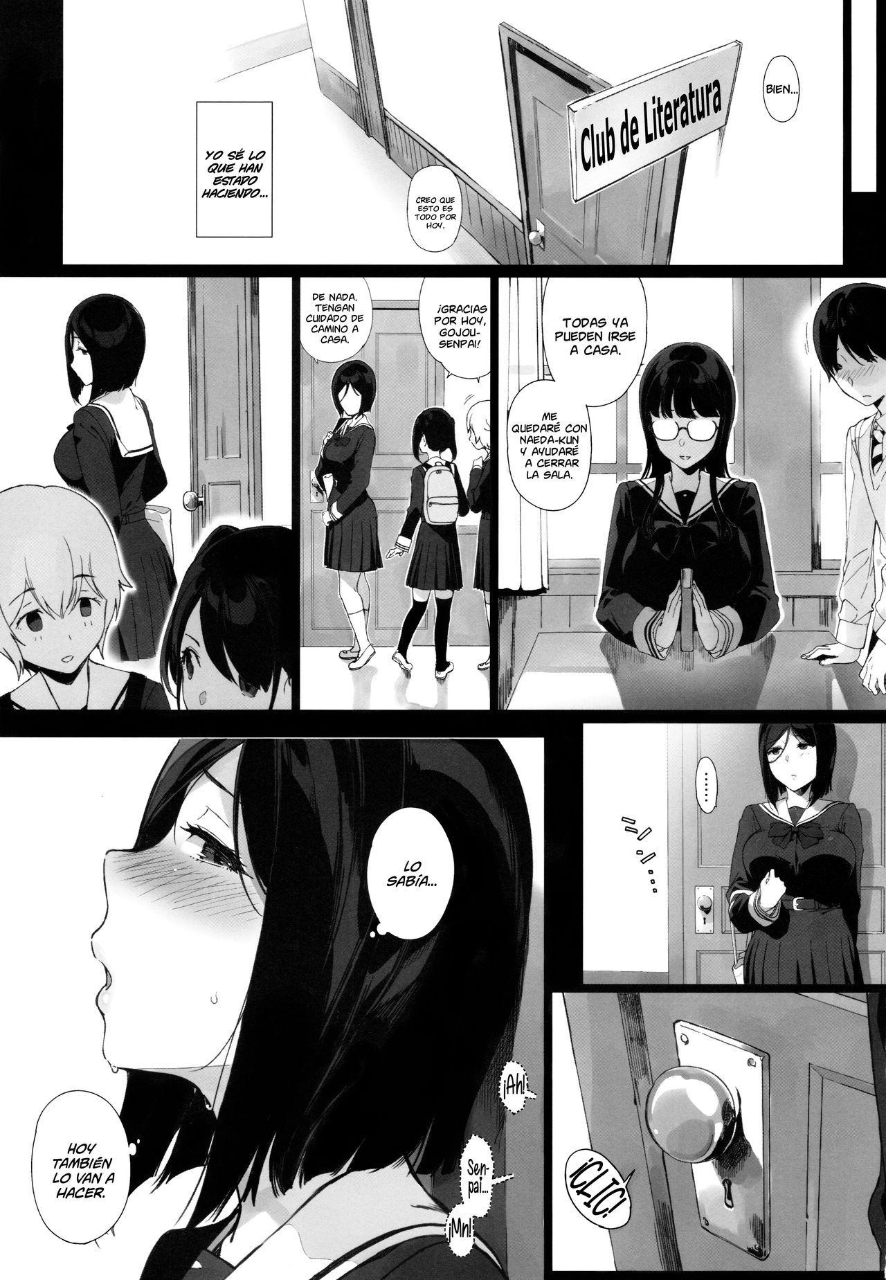 Senpai ga Boku ni Shiteru Koto 2 | Sexo con Senpai 2 page 4 full