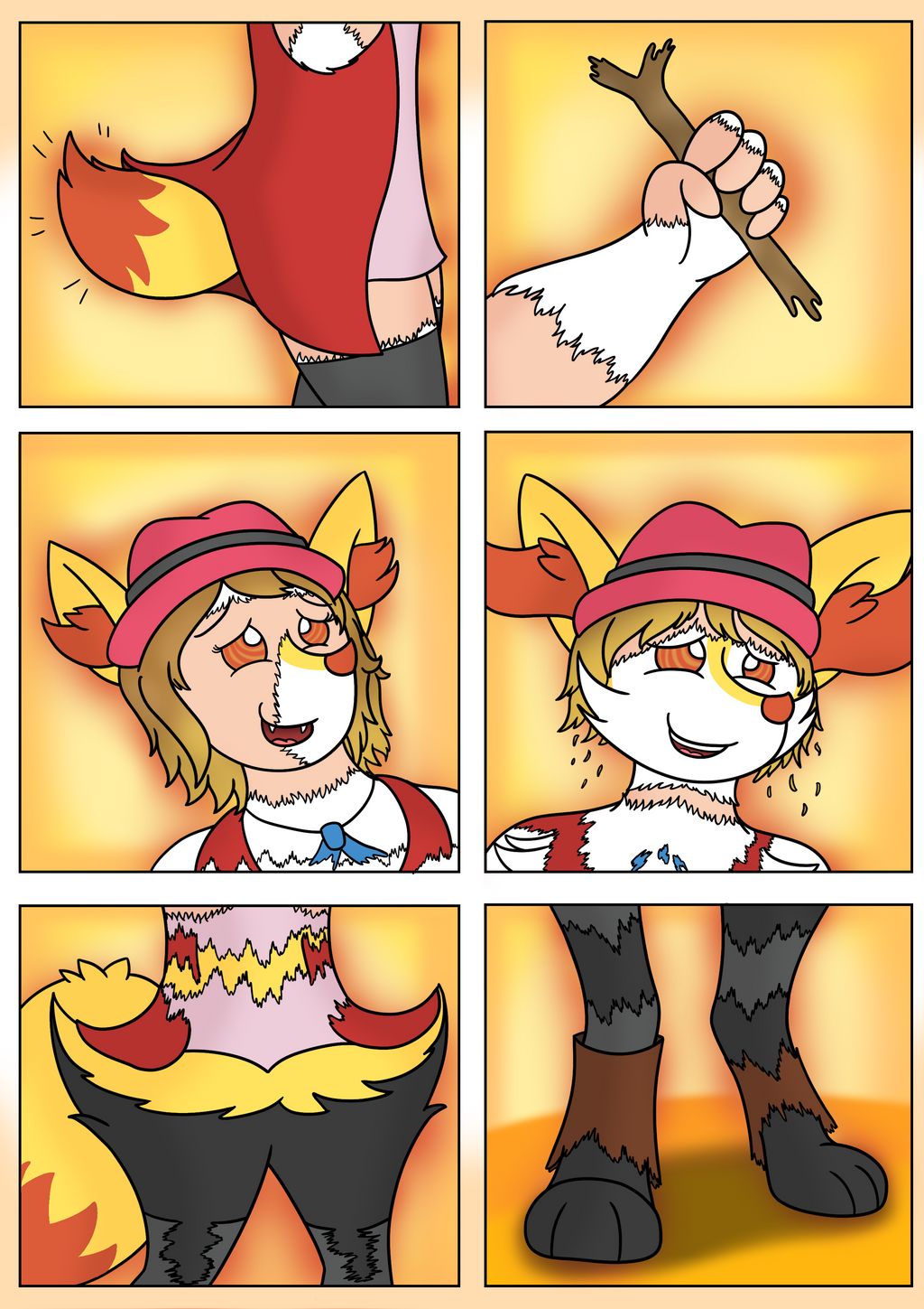 Serena Braixen TF MC Comic page 2 full