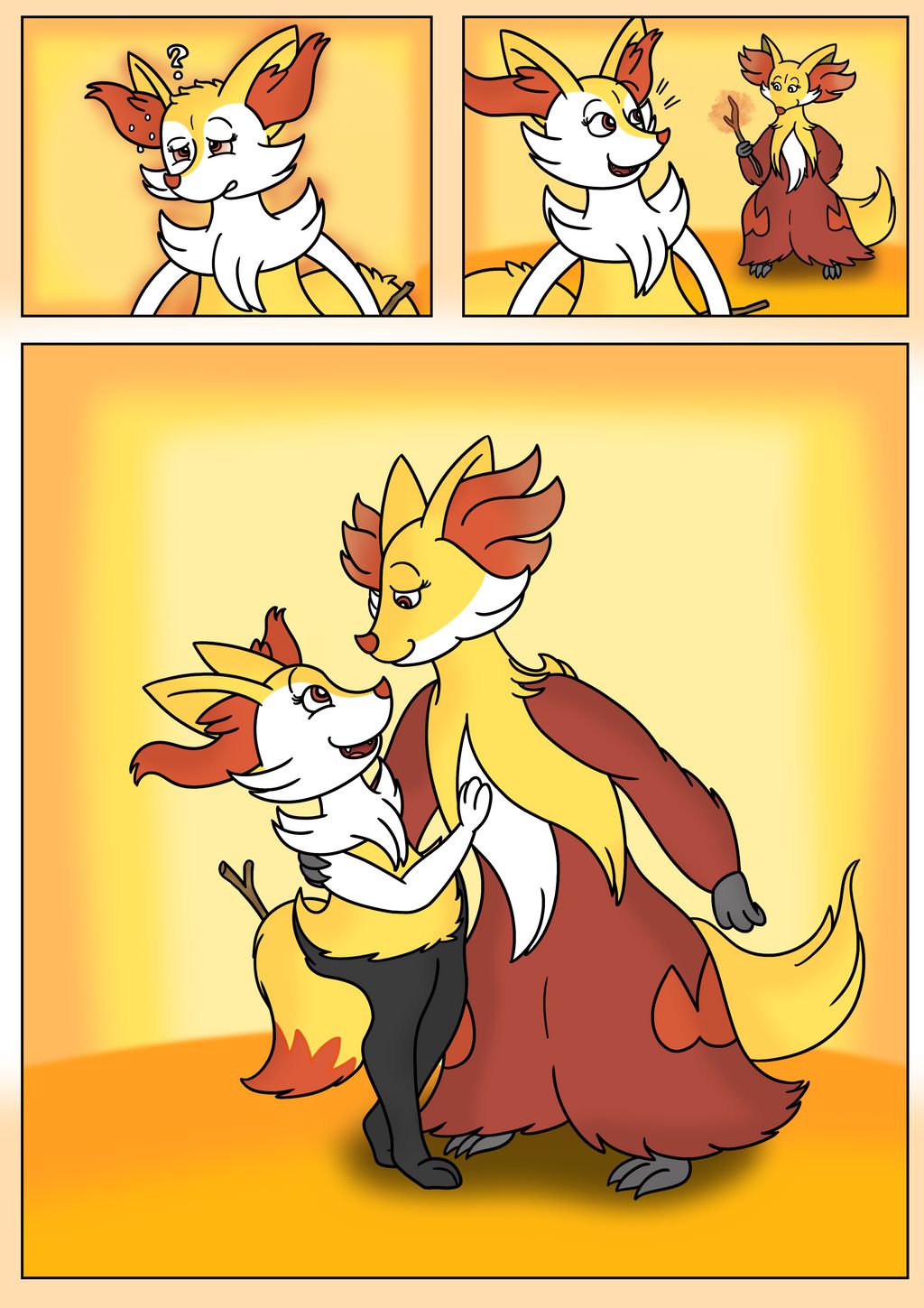 Serena Braixen TF MC Comic page 3 full