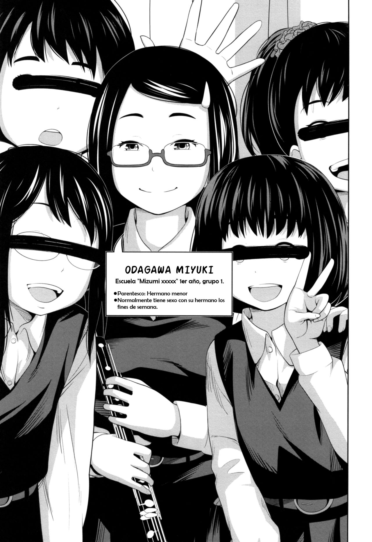 Kono Naka ni Kinshin Soukan Shiteiru Musume ga 3-nin Imasu #1  | Entre estas chicas, hay 3 que tienen relaciones sexuales incestuosas #1 page 10 full