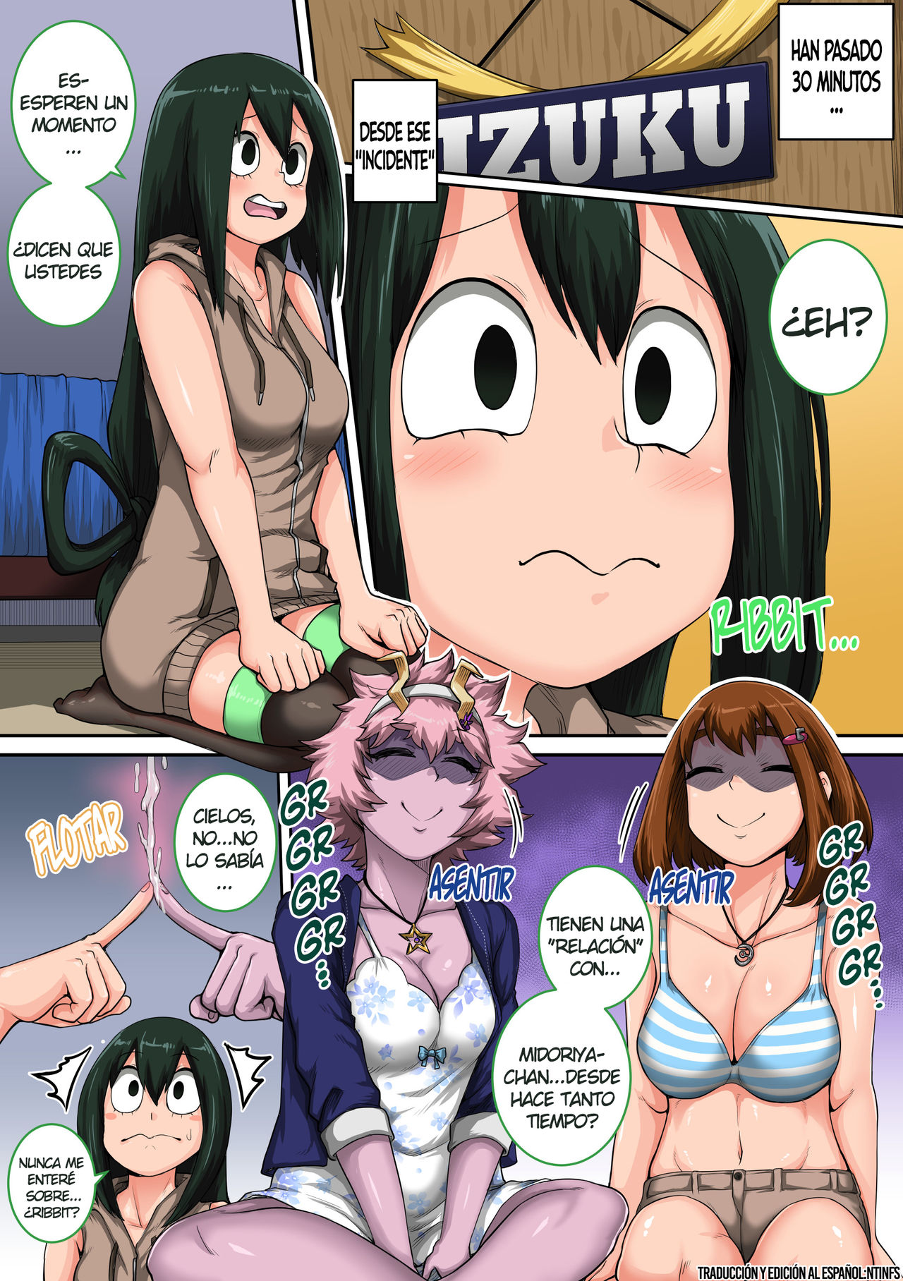 Boku no Harem Academia: 6-wa "Doubutsu-teki na Kanojo" | My Harem Academia 6: La Chica  con Instintos Animales page 3 full