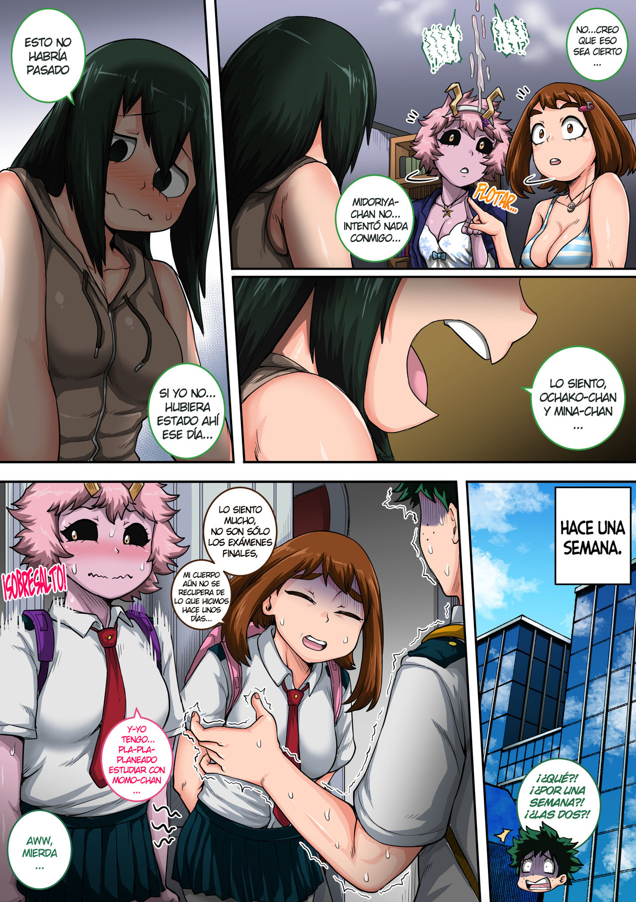 Boku no Harem Academia: 6-wa "Doubutsu-teki na Kanojo" | My Harem Academia 6: La Chica  con Instintos Animales page 5 full