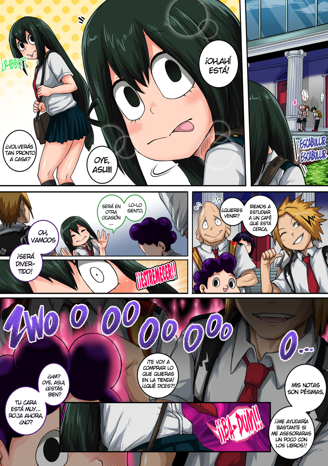 Boku no Harem Academia: 6-wa "Doubutsu-teki na Kanojo" | My Harem Academia 6: La Chica  con Instintos Animales page 6 full