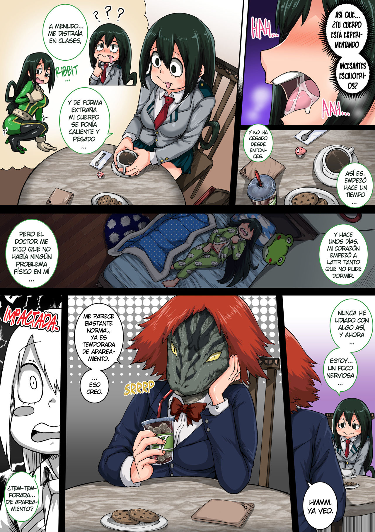 Boku no Harem Academia: 6-wa "Doubutsu-teki na Kanojo" | My Harem Academia 6: La Chica  con Instintos Animales page 8 full