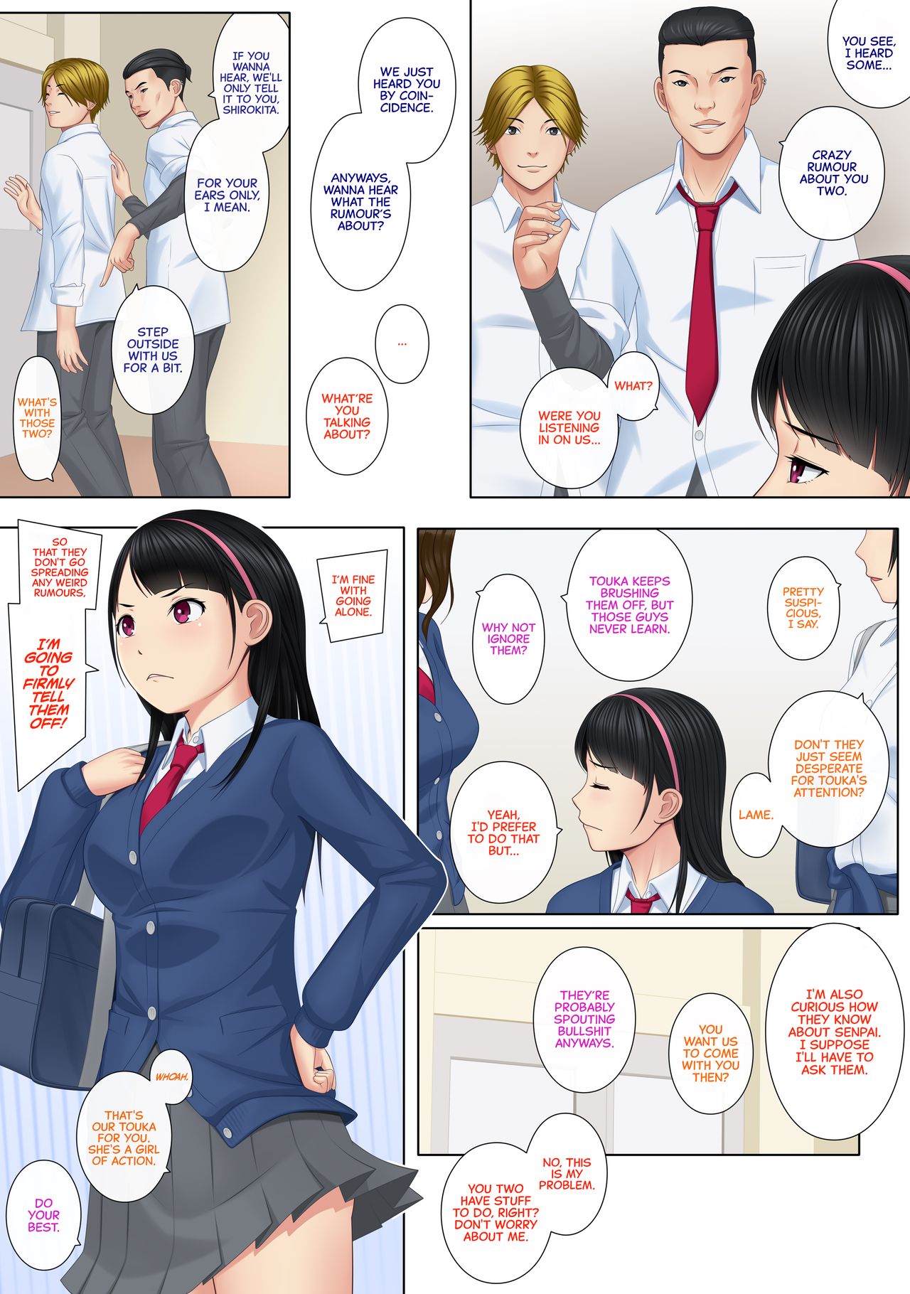 Kaikan ≠ Kareshi ~Kuchioshii Konna Yatsura ni Ikasarechau Nante~ | Pleasure ≠ Boyfriend ~I Can't Believe Guys As Annoying As These Are Making Me Cum~ page 7 full