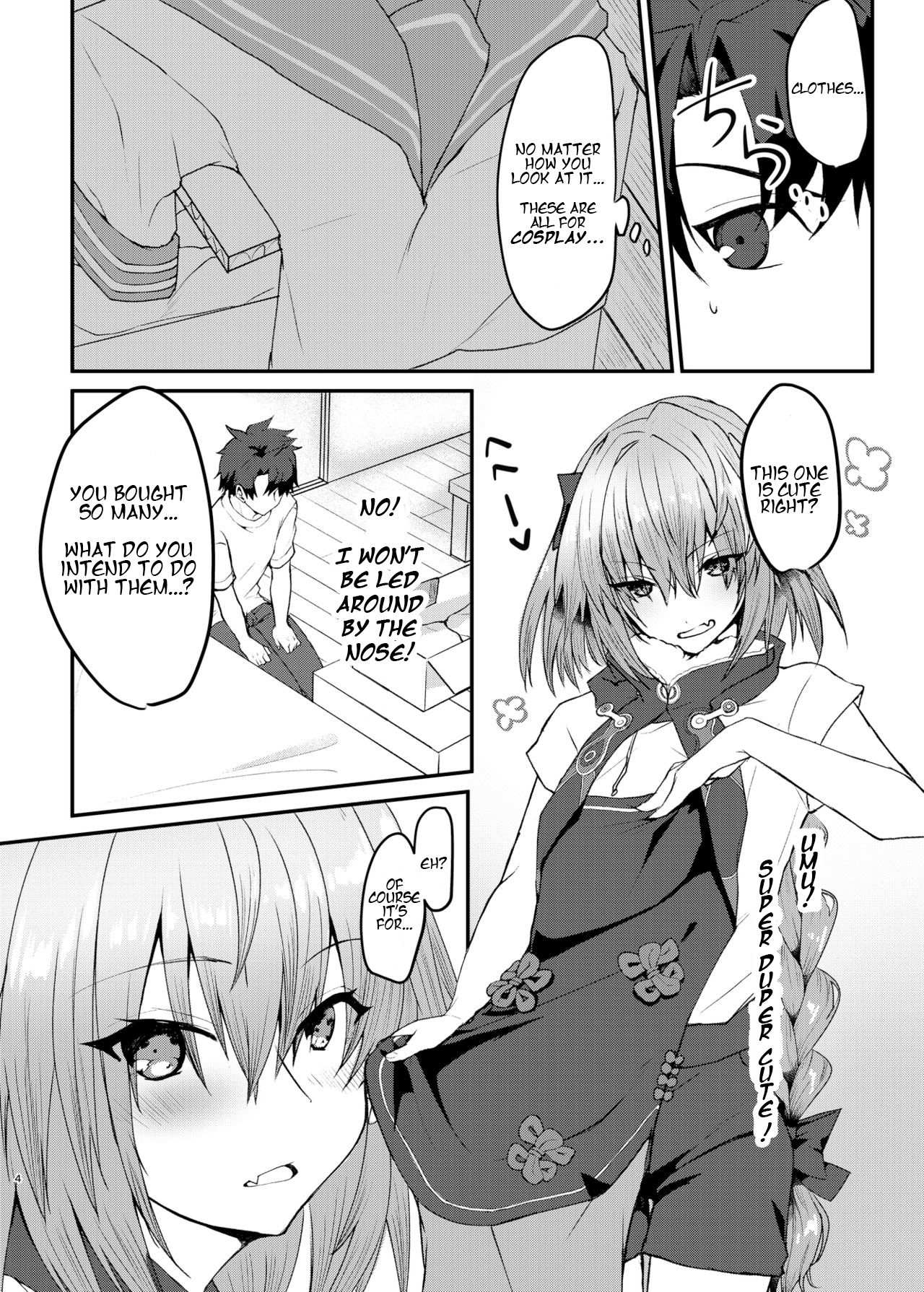 Astolfo-kun to Cosplay H suru Hon | Cosplay H with Astolfo page 4 full