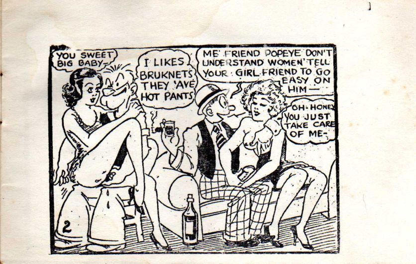 Moon Mullins and Popeye in "Stepping Out" page 3 full