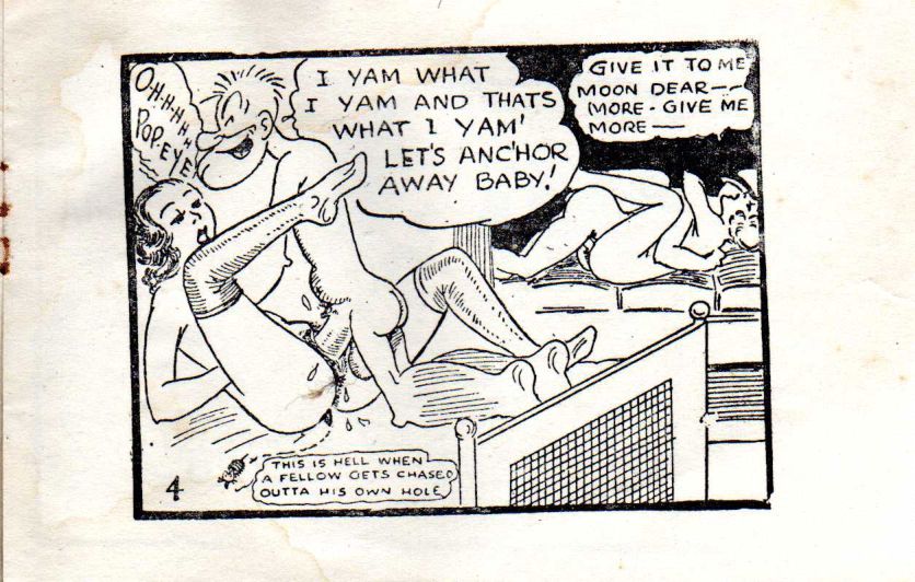 Moon Mullins and Popeye in "Stepping Out" page 5 full