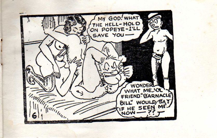 Moon Mullins and Popeye in "Stepping Out" page 7 full