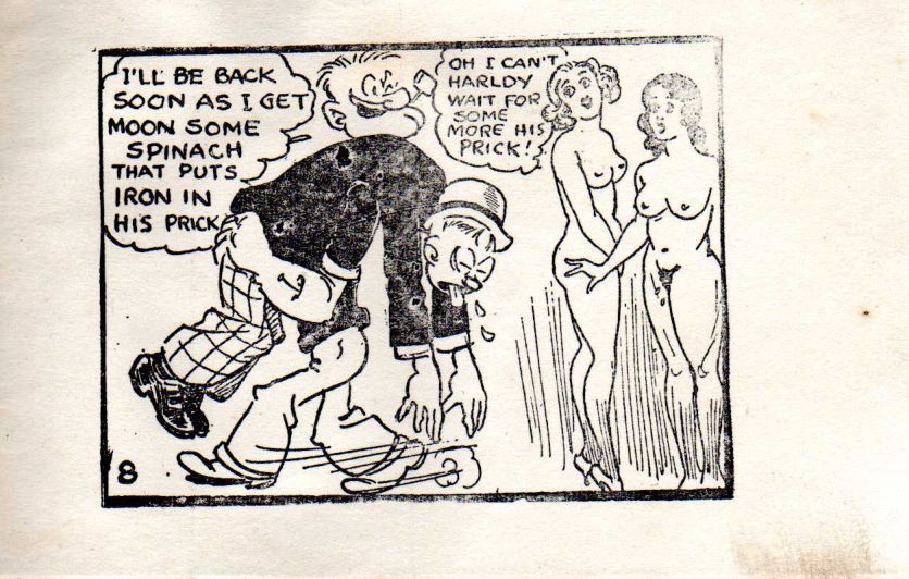 Moon Mullins and Popeye in "Stepping Out" page 9 full