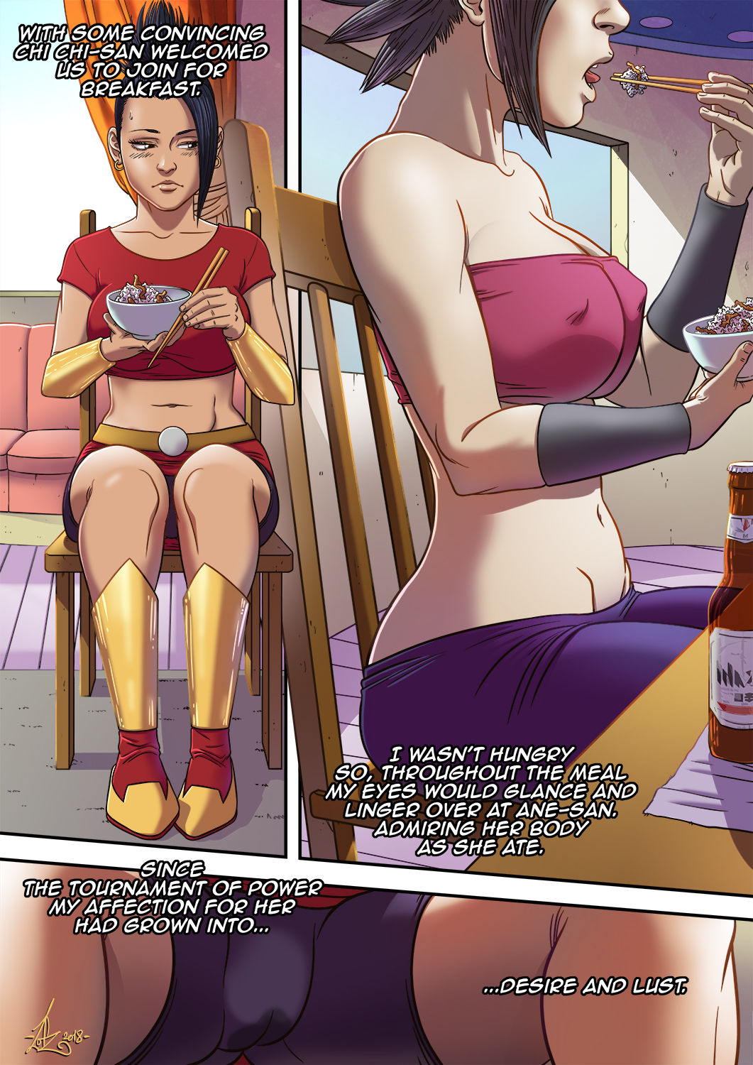 Limits and Devotion Tested! Kale's Innocence Consumed! page 4 full