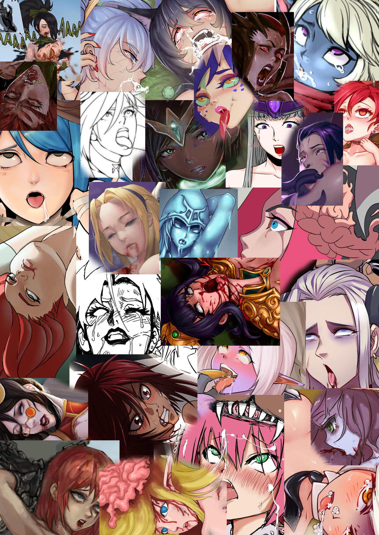 艳尸联盟—LOL猎奇合同本（League of Legends R18G） page 4 full