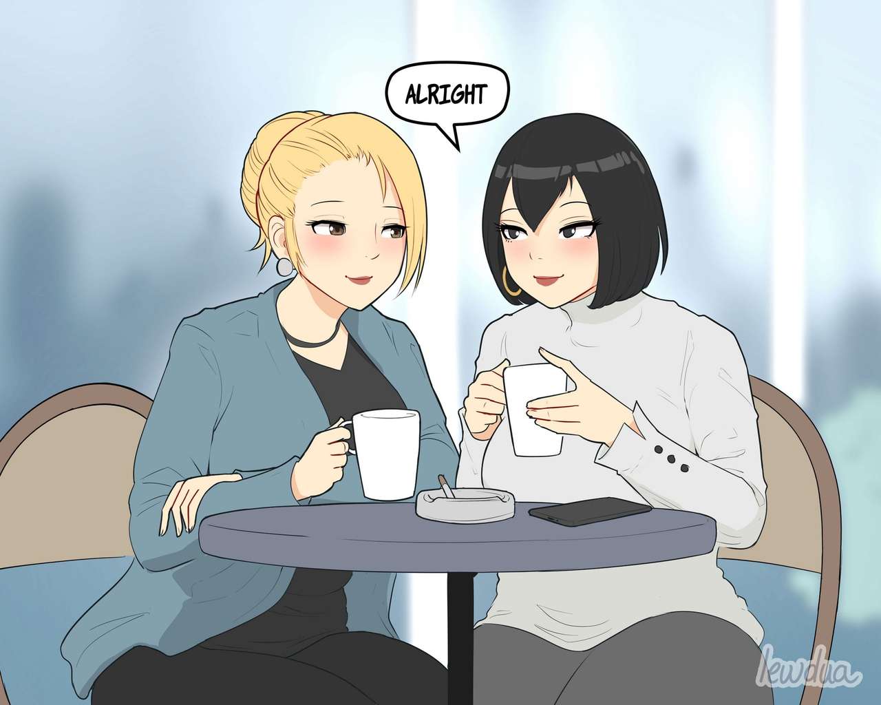 Long Time Friends – Iris and Morgan page 1 full