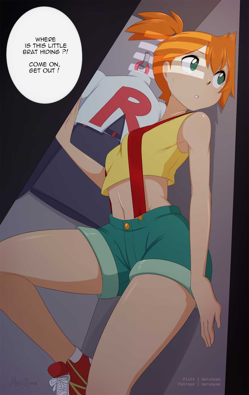 Misty Hiding page 1 full