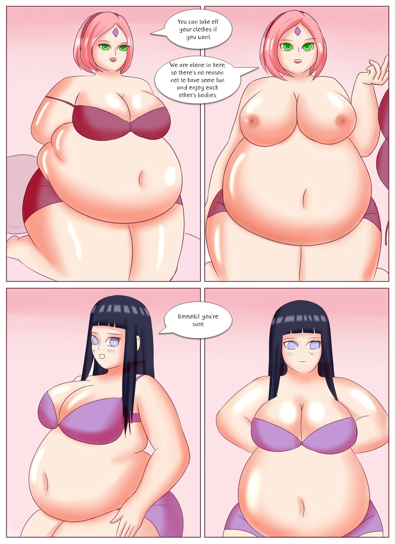 Sakura And Hinata Weight gain page 5 full