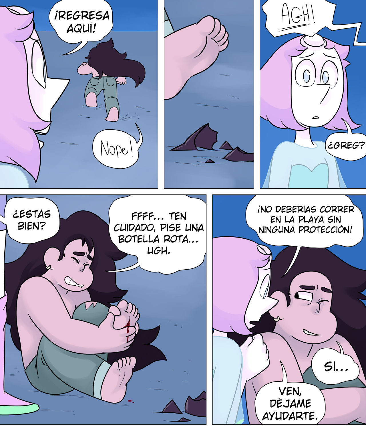 Steven Universe Comic page 8 full