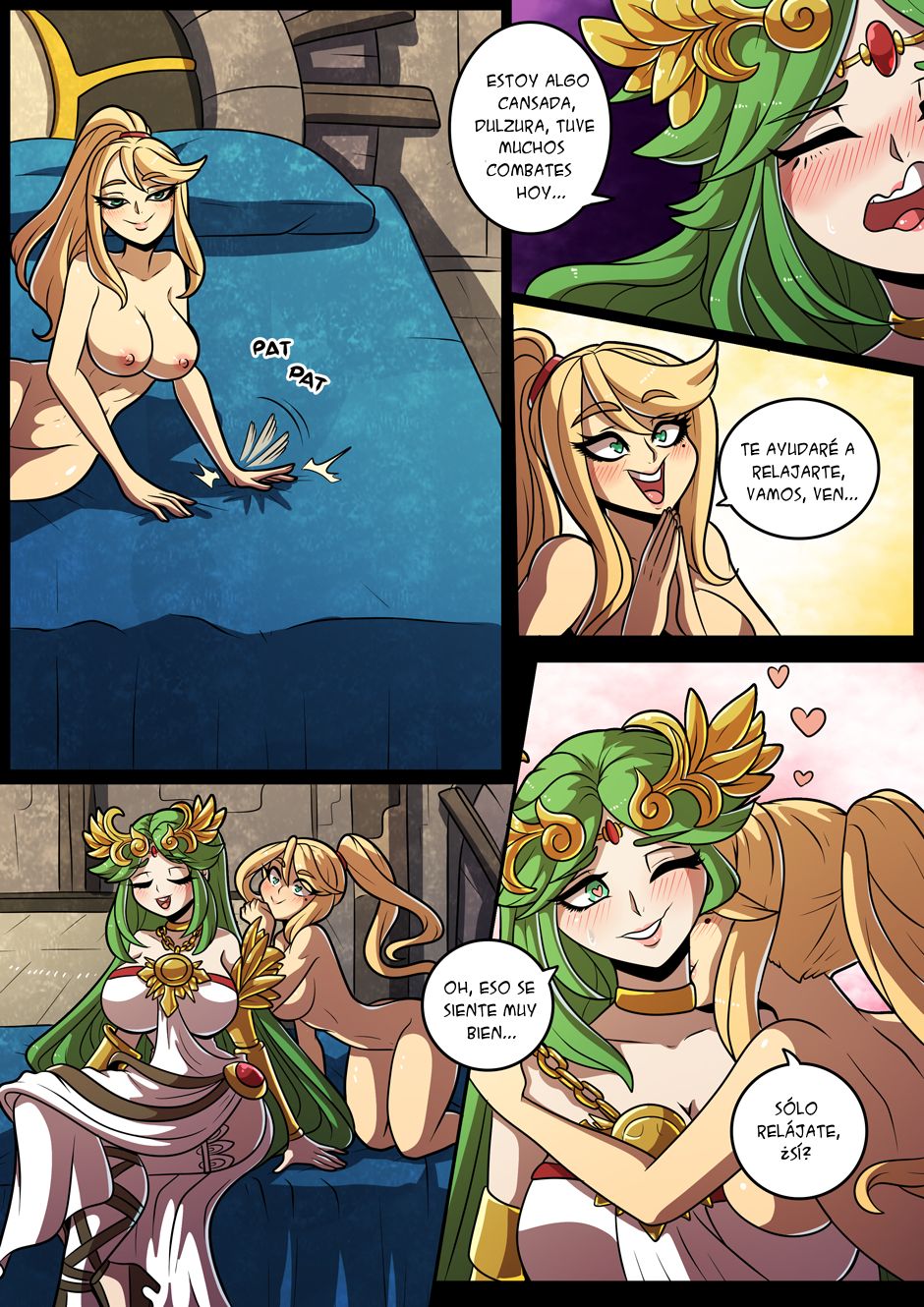 - Smash Girls - Samus and Palutena's Bedroom Smash! -  -  - Complete page 5 full