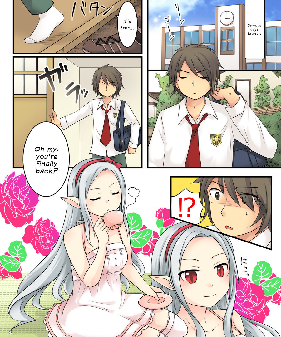 Karui Kimochi de Keijiban o Arashite Itara Kyuuketsuki no Imouto Kenzoku  | The story of becoming the vampire princess' little sister underling because you spammed the imageboards.  de page 4 full