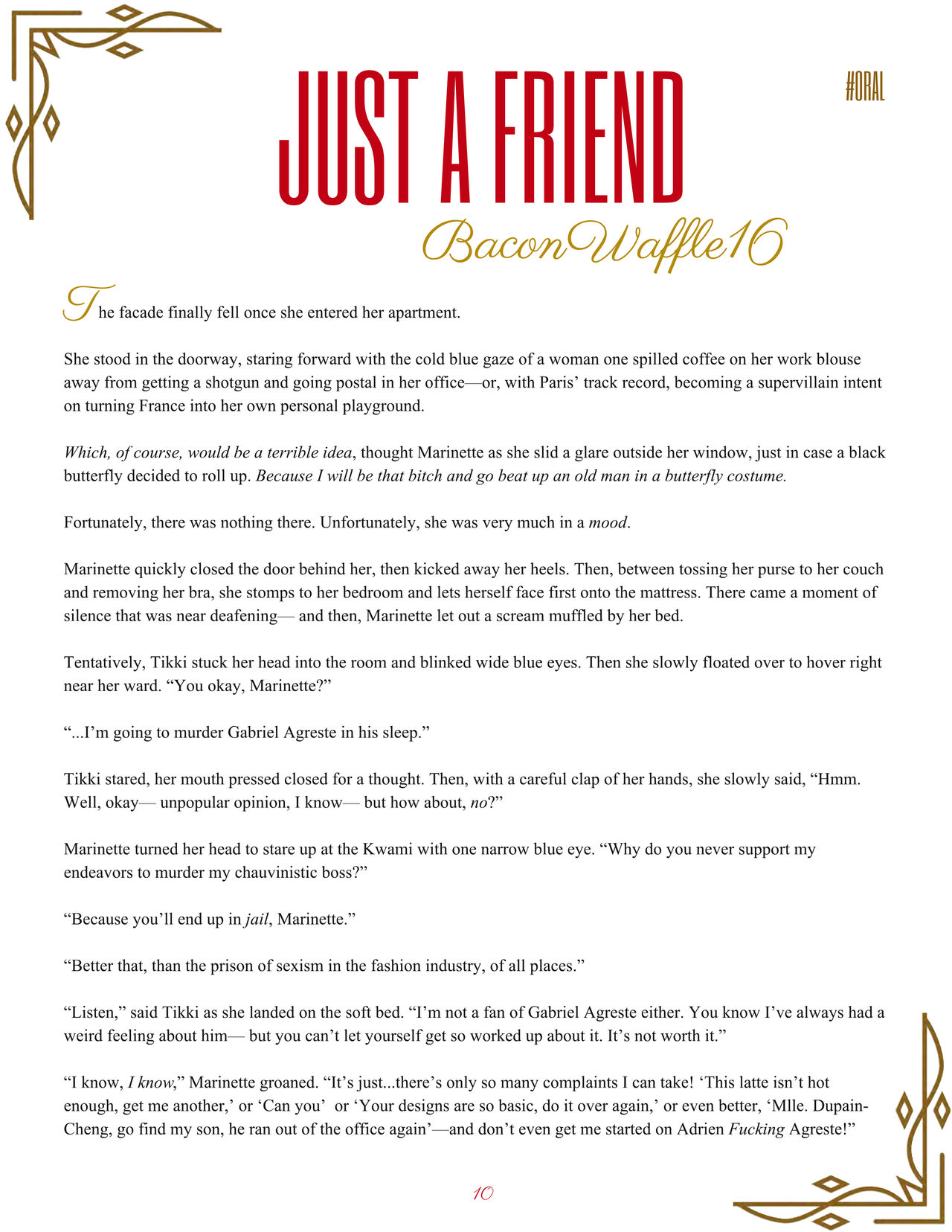 Getting Lucky - Miraculous Ladybug zine page 10 full