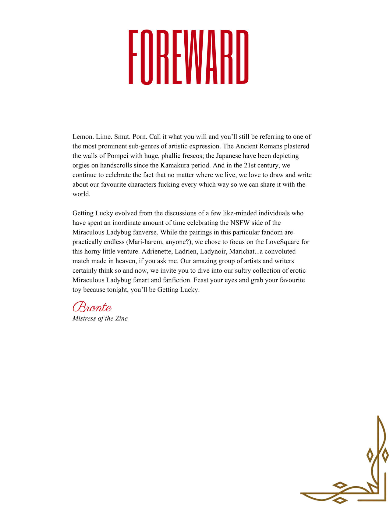 Getting Lucky - Miraculous Ladybug zine page 3 full