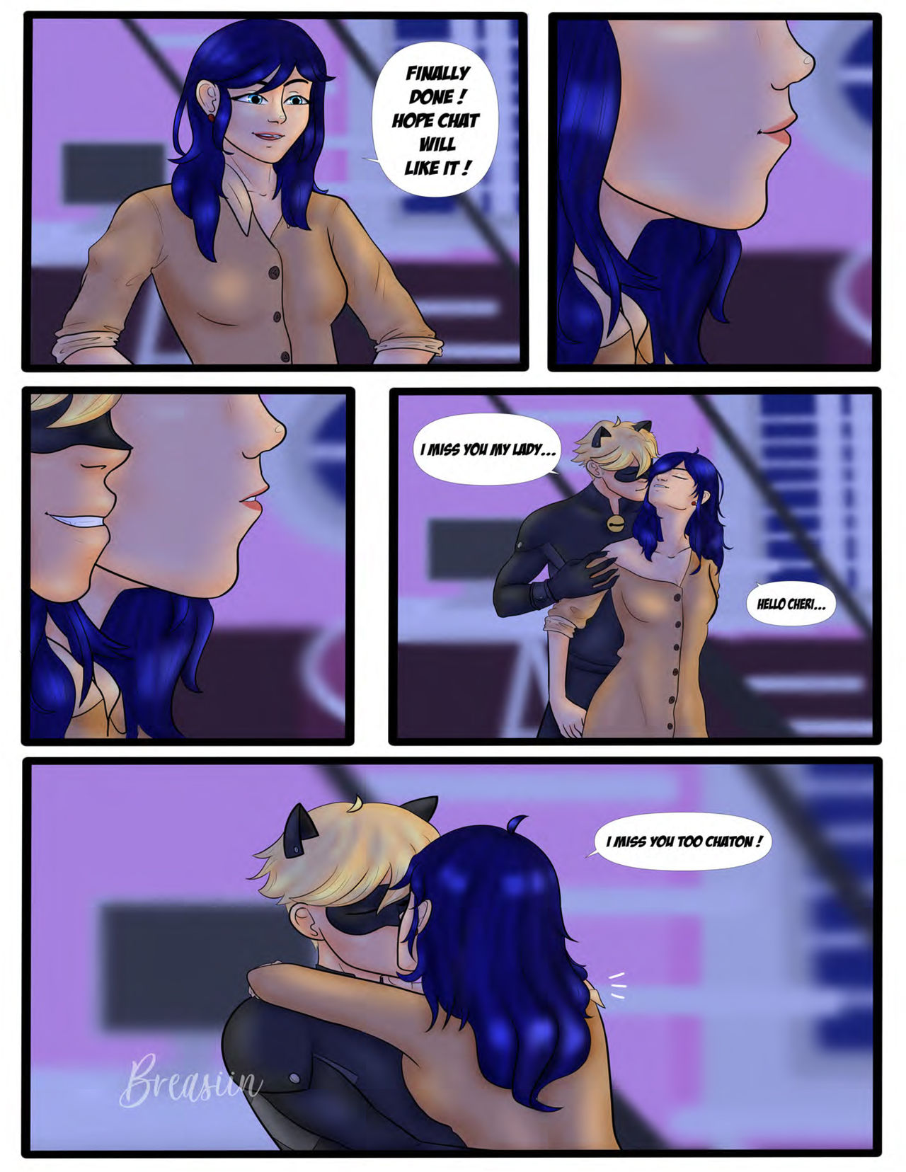 Getting Lucky - Miraculous Ladybug zine page 8 full