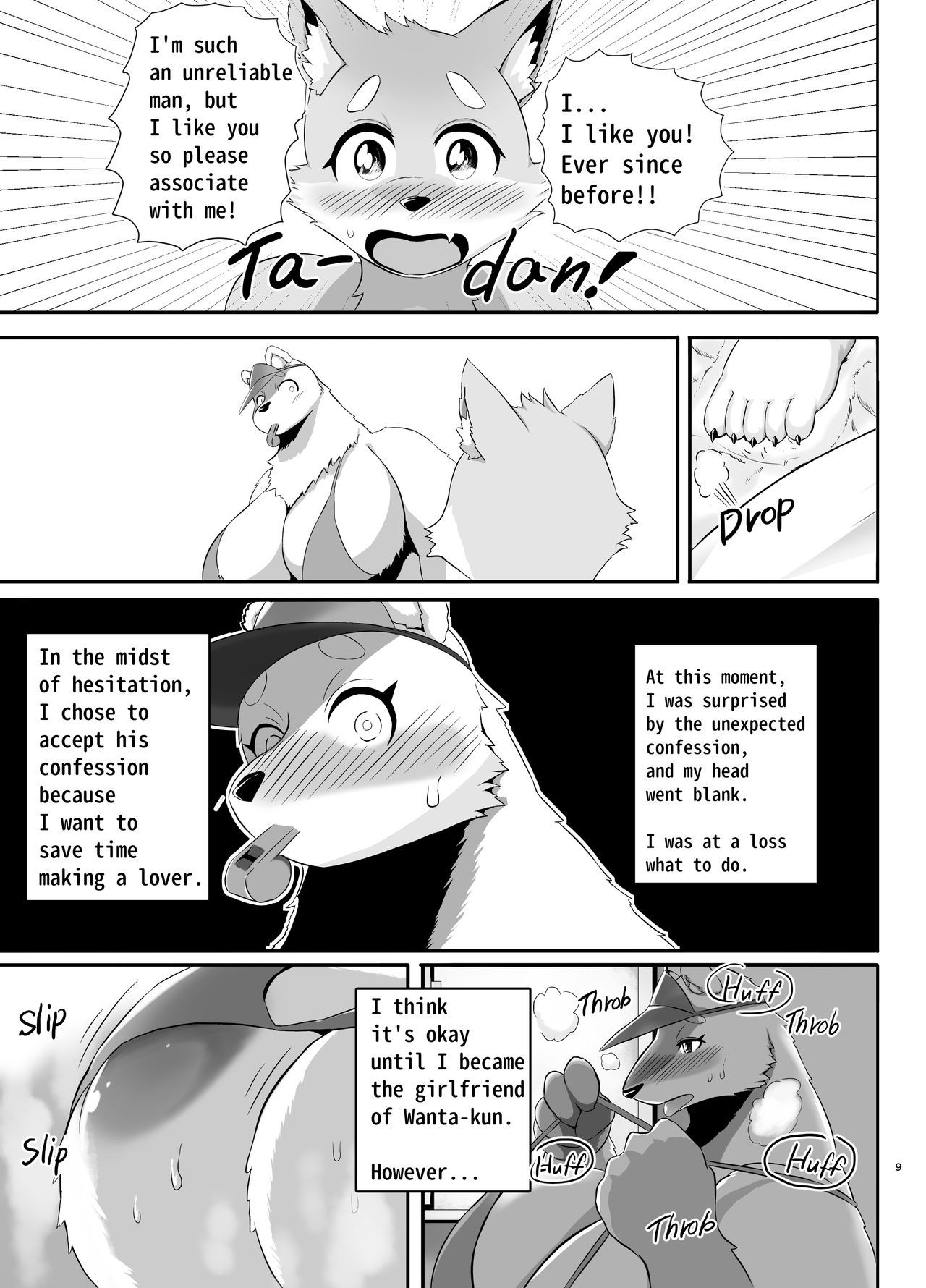 Beach Life Guard 30years old Polar bear woman First love Main story page 9 full