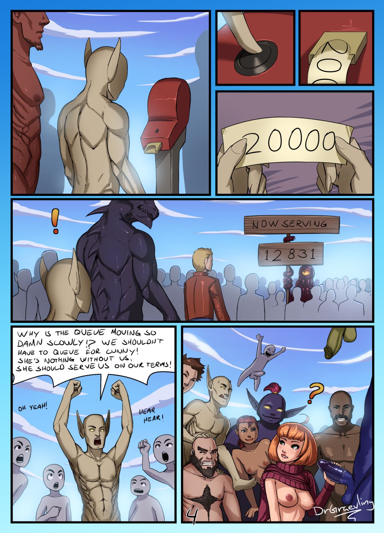 - SweaterGirl gang-bang page 4 full
