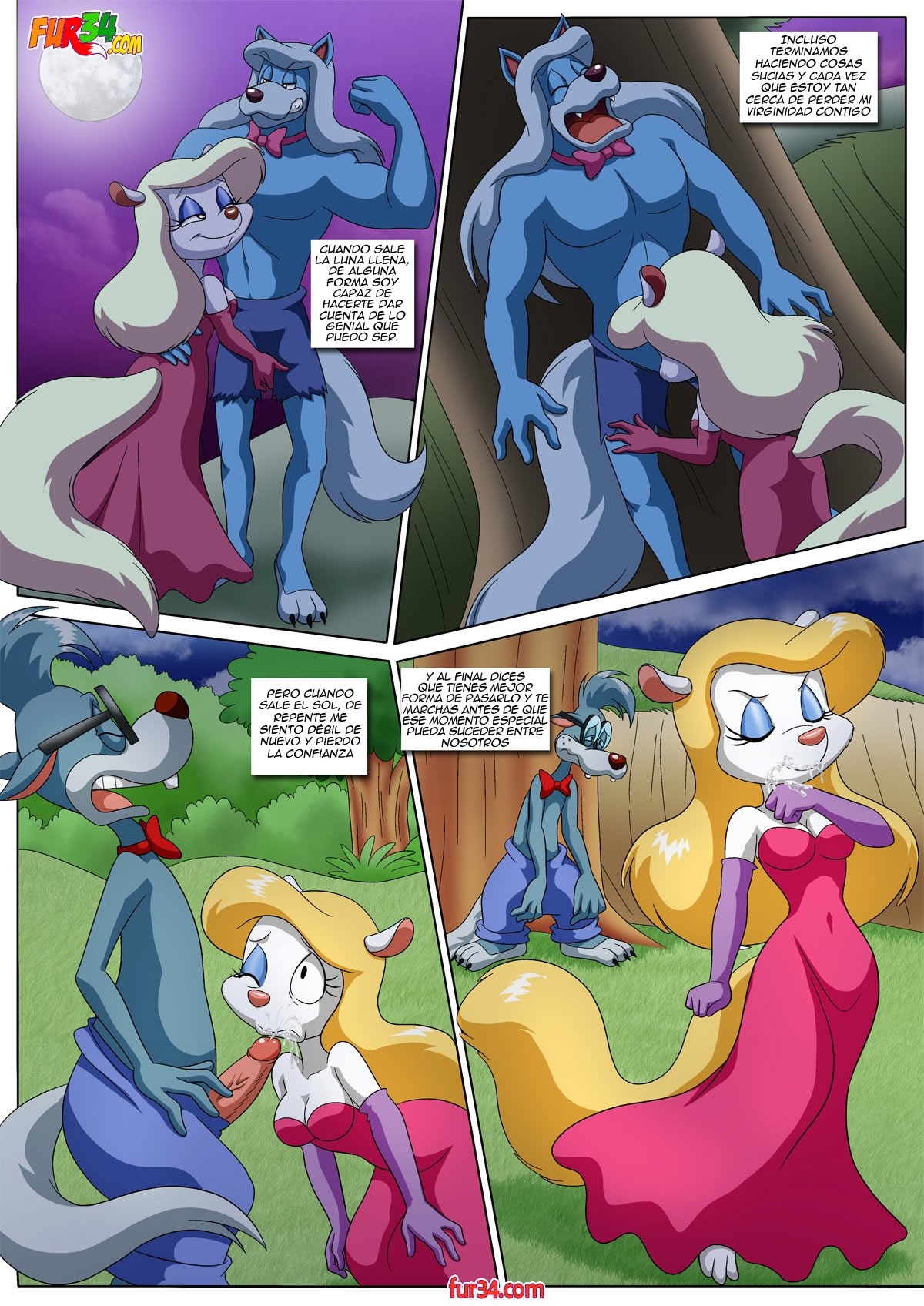 The Wolf Who Cried Mink / El Lobo Que Grito Mink page 4 full