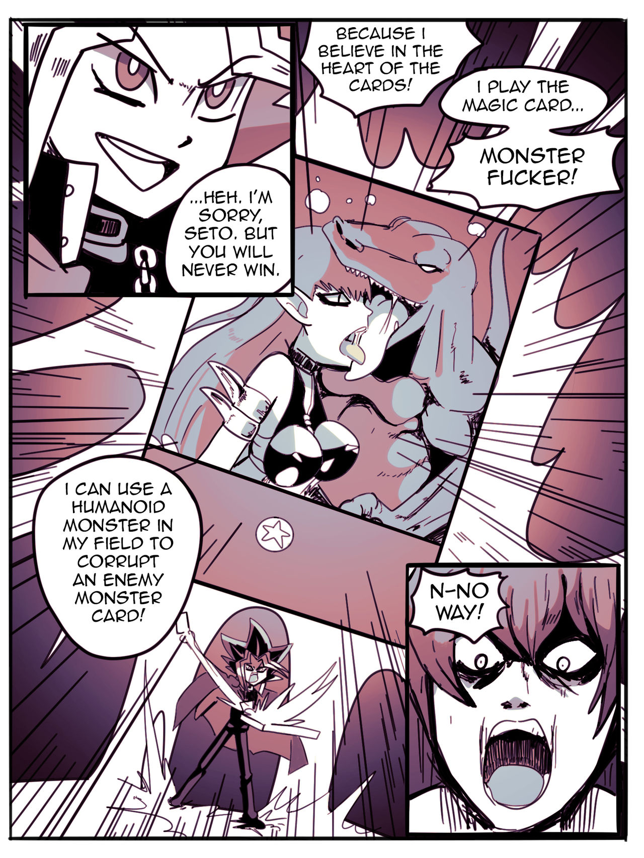 Dark Magician Girl VS Blue Eyes White Dragon page 2 full
