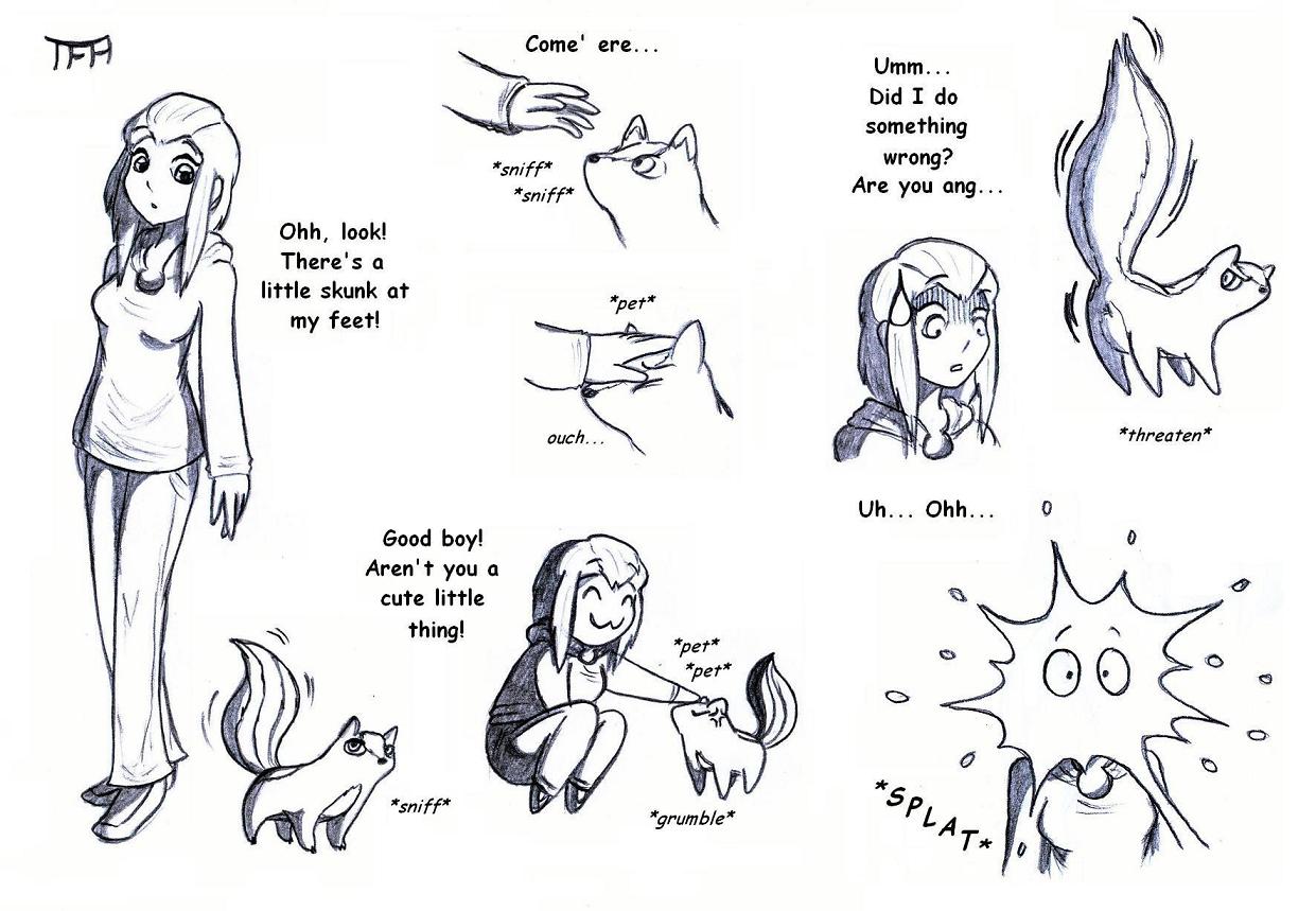 Phoebe got skunked by TFed-Artist page 1 full