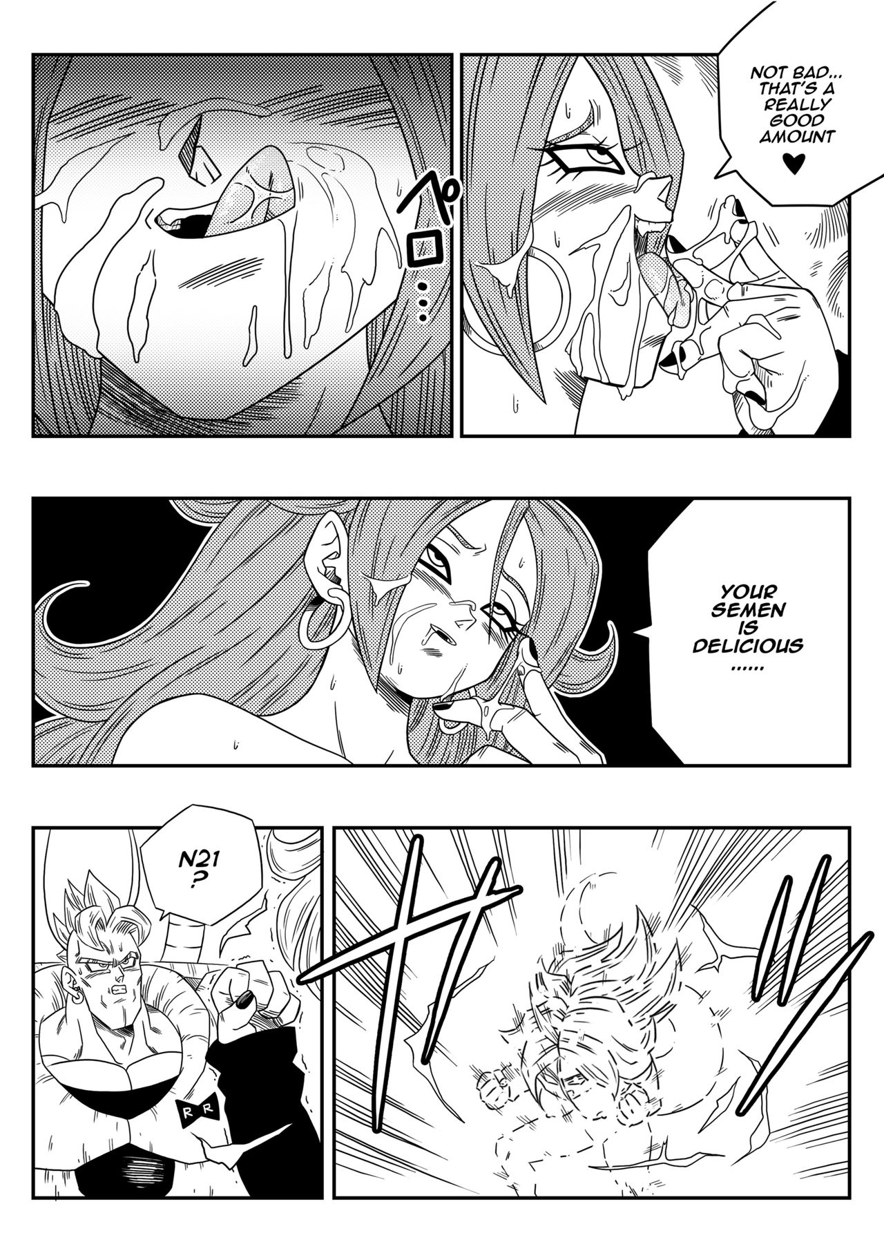 Kyonyuu Android Sekai Seiha o Netsubou!! Android 21 Shutsugen!! | Busty Android Wants to Dominate the World! page 9 full