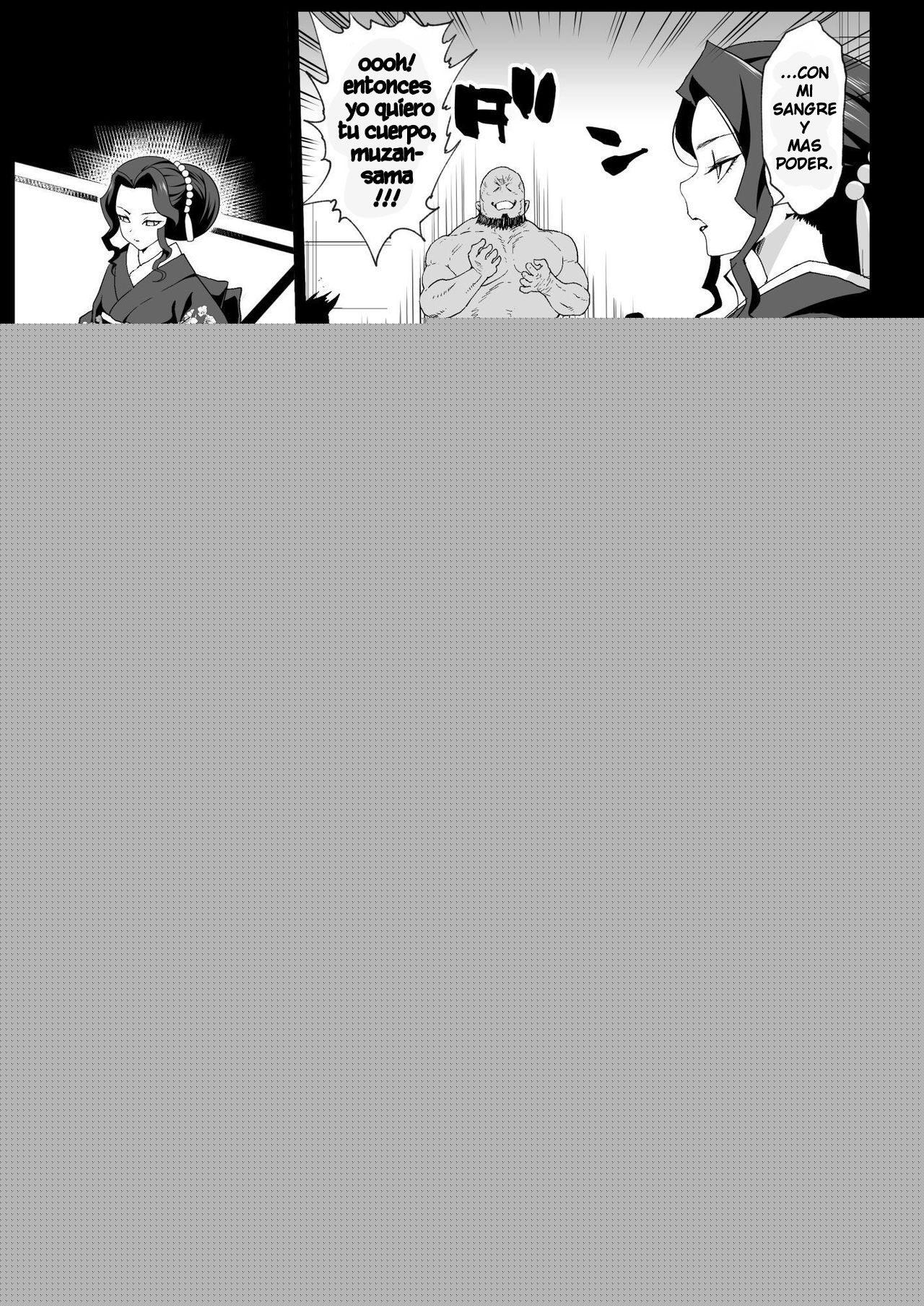 Mesu Ochi Jou Muzan-sama - RAPE OF DEMON SLAYER 4 | Making a Mess of Lady Muzan-sama - RAPE OF DEMON SLAYER 4 page 7 full
