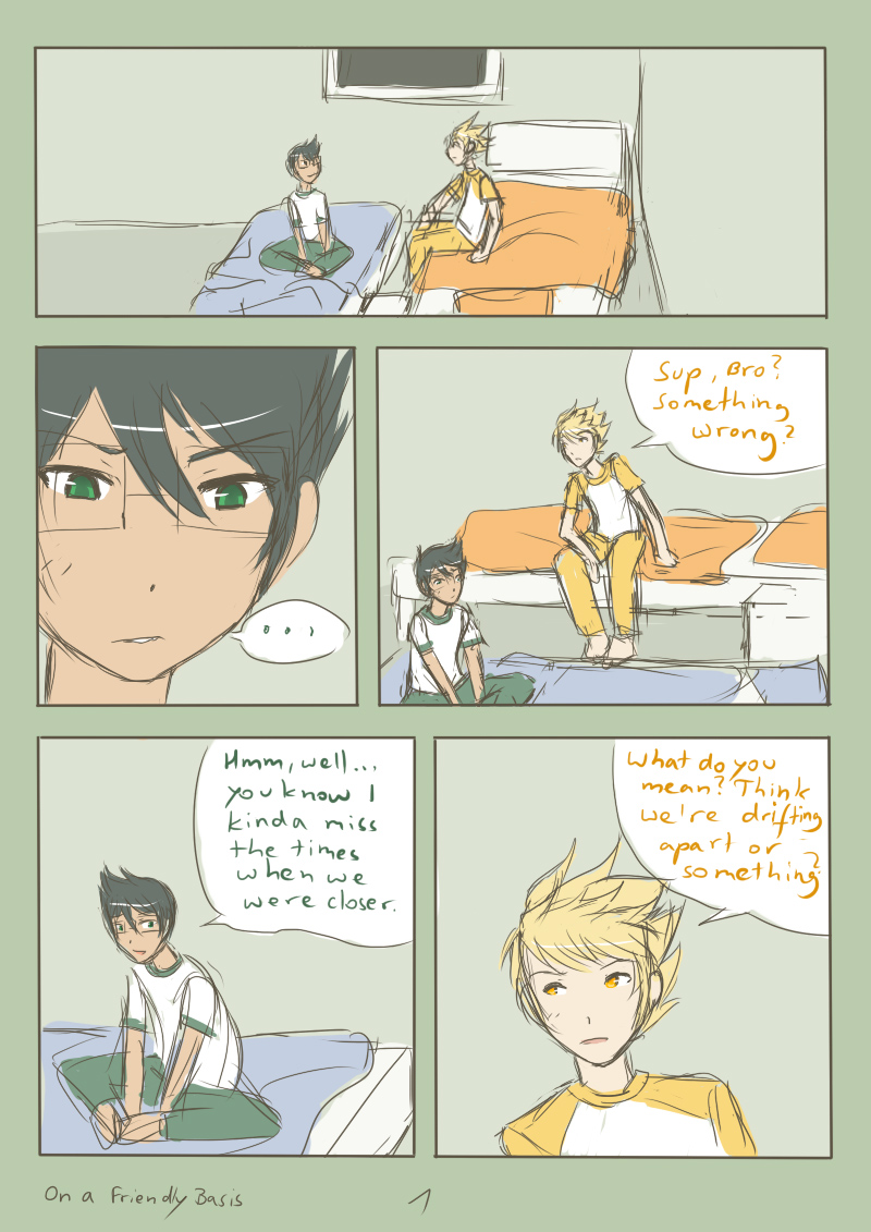 On a Friendly Basis page 2 full