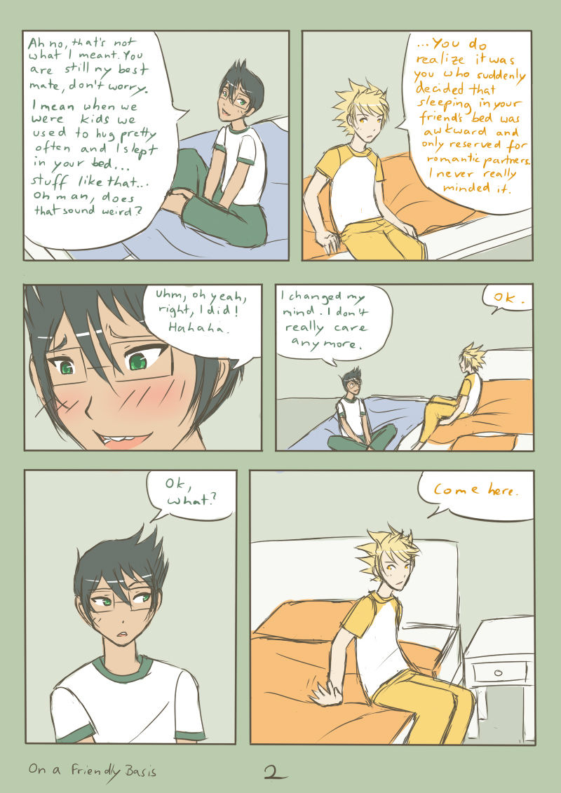 On a Friendly Basis page 3 full