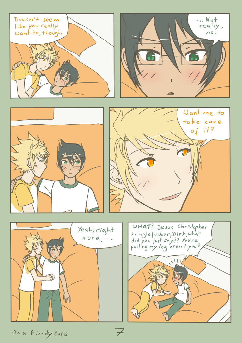 On a Friendly Basis page 8 full