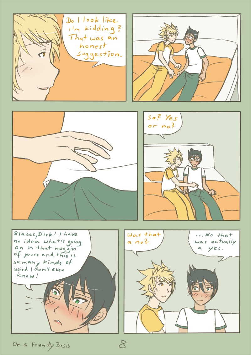 On a Friendly Basis page 9 full