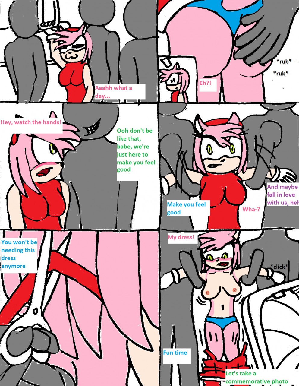 Amy Rose Chikan page 1 full