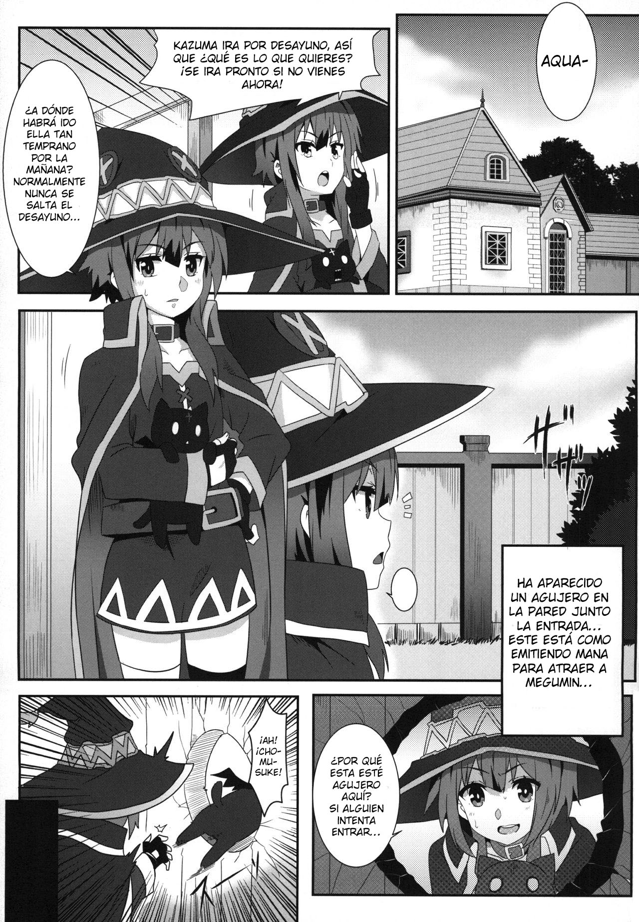 Megumin ni Kareina Shasei o! 3 | ¡Bendiciendo a Megumin con una Magnífica Explosión! 3 page 3 full
