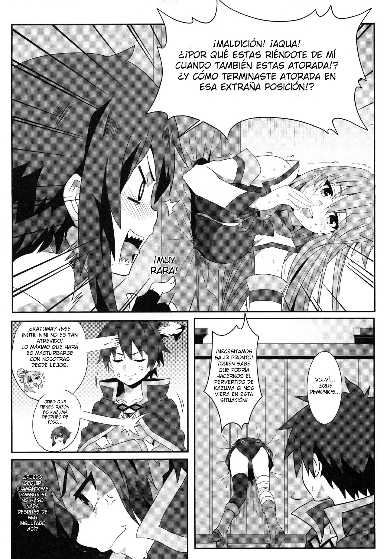 Megumin ni Kareina Shasei o! 3 | ¡Bendiciendo a Megumin con una Magnífica Explosión! 3 page 6 full