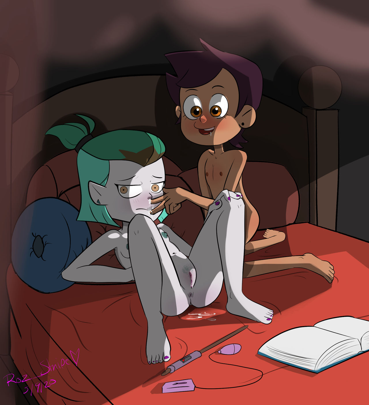 ARTIST Roz Stripe page 8 full