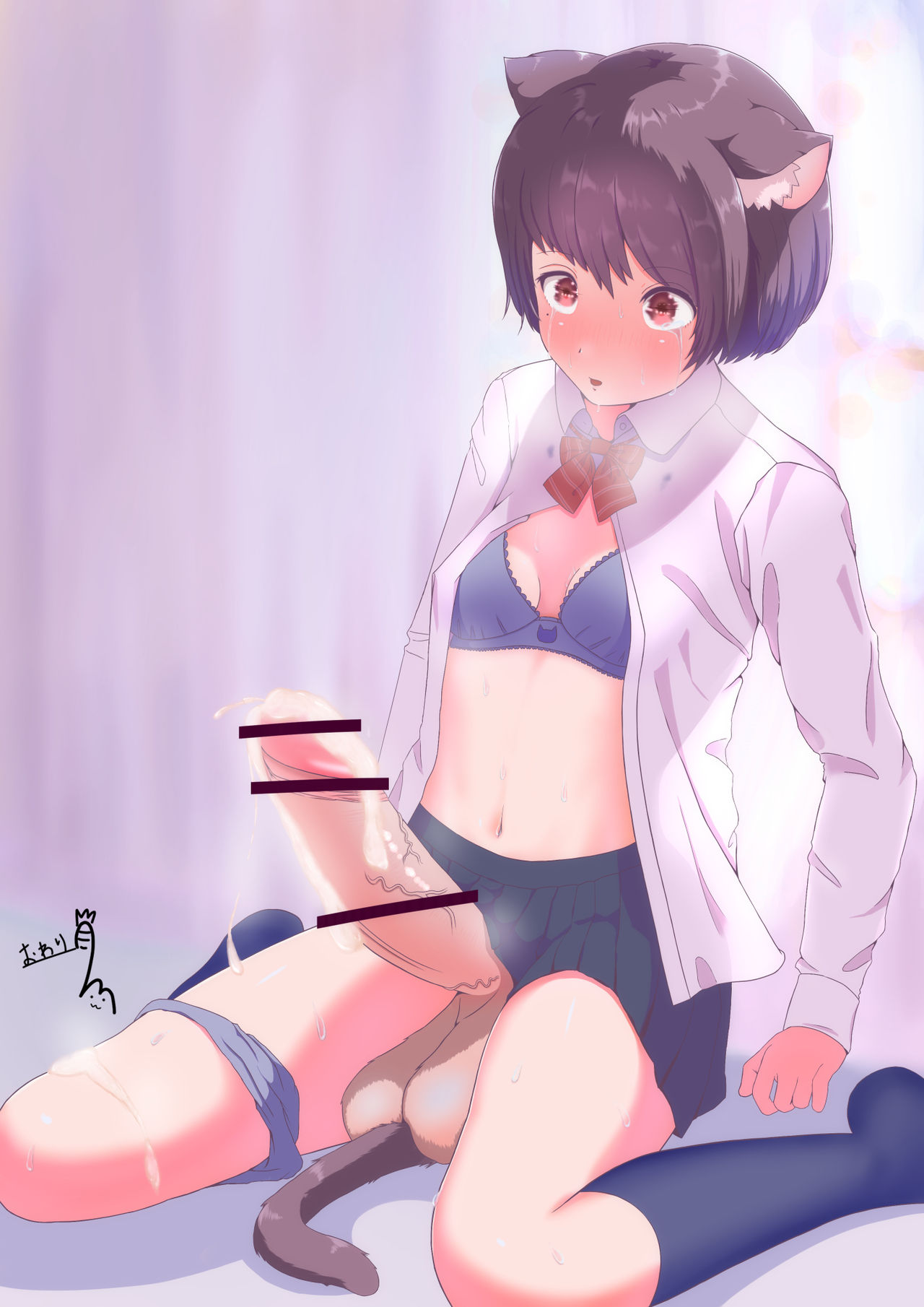 Nekomimi Futanari-chan ga Shikoshiko suru Yatsu page 10 full