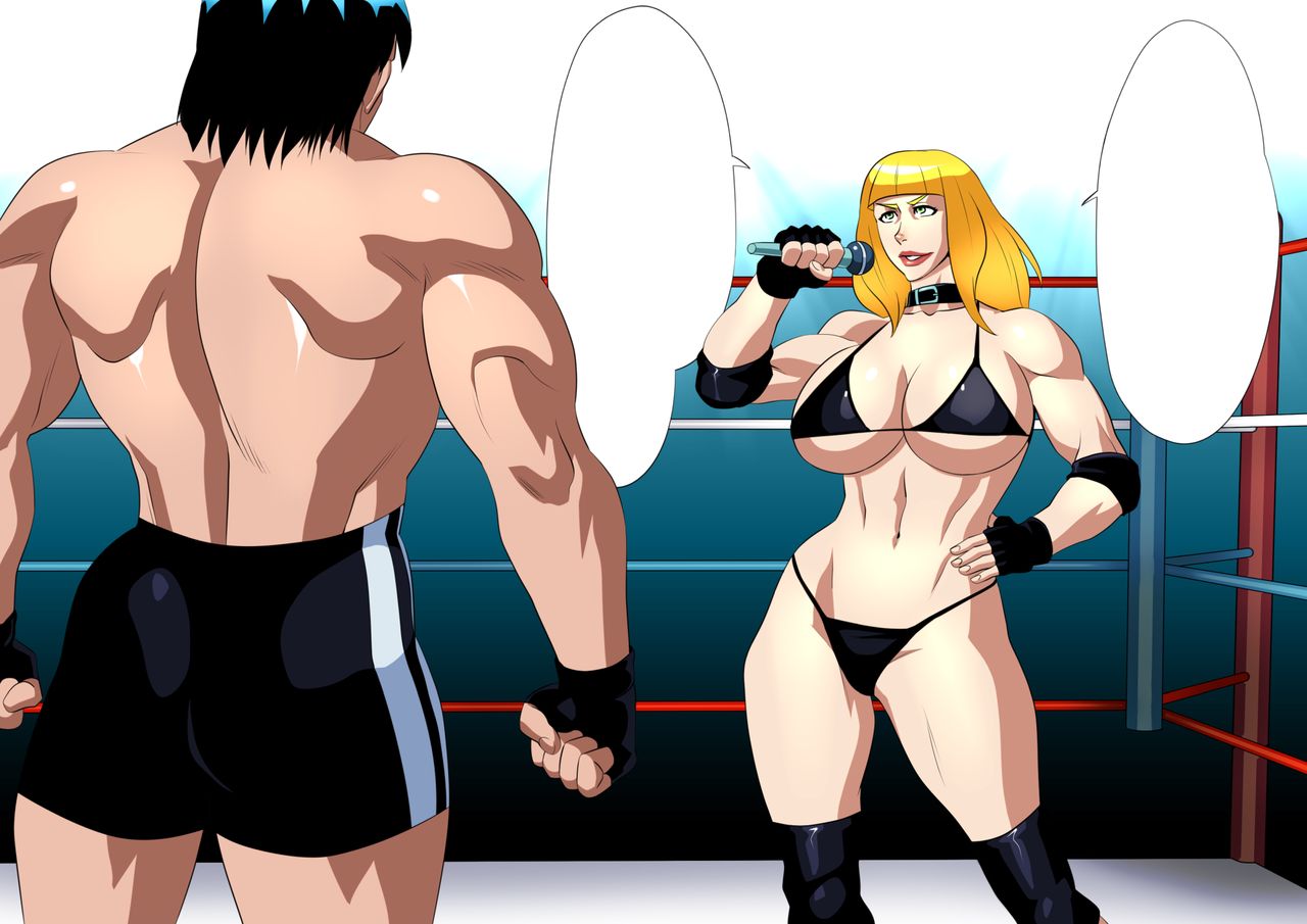 ELINA vs DOM MIXED MMA MATCH page 1 full