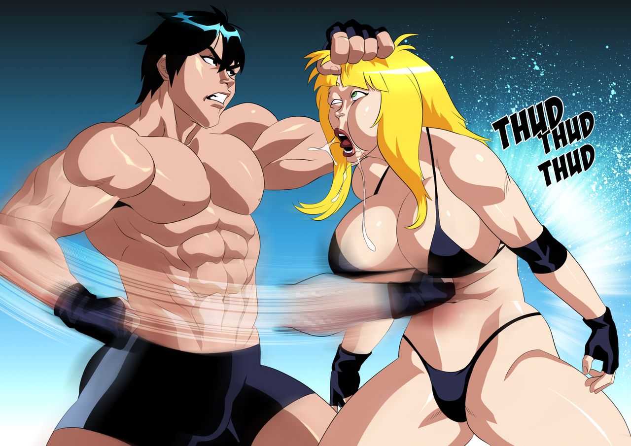 ELINA vs DOM MIXED MMA MATCH page 10 full